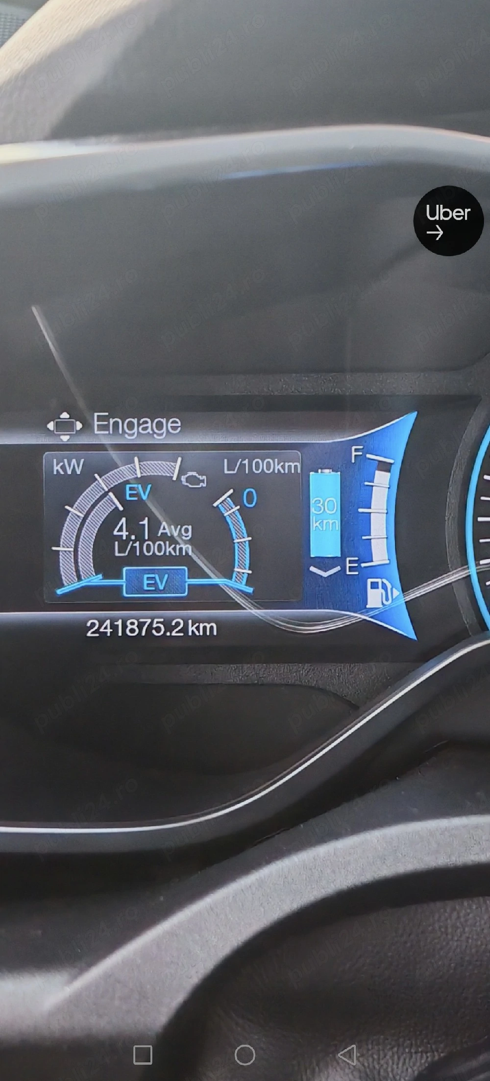 Ford C-max Plug-In Hibrid-30 km, Consum 4 %, Full options