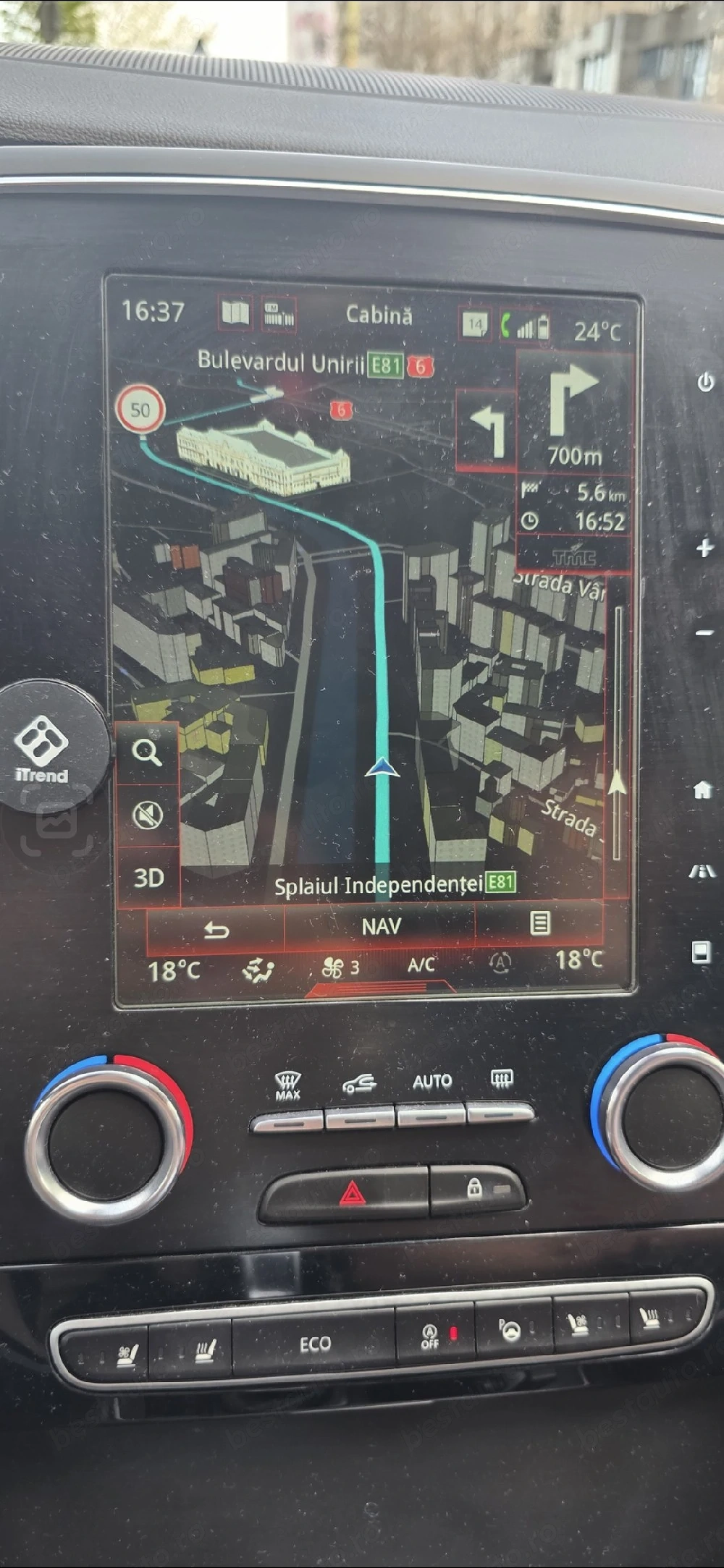 Renault Talisman Grand tour Intens 1.6 edc 130cp Automată.