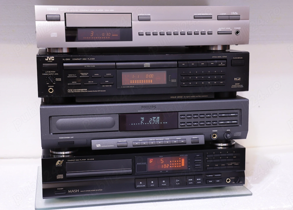 Cd player Yamaha,JVC,Philips,Sansui.