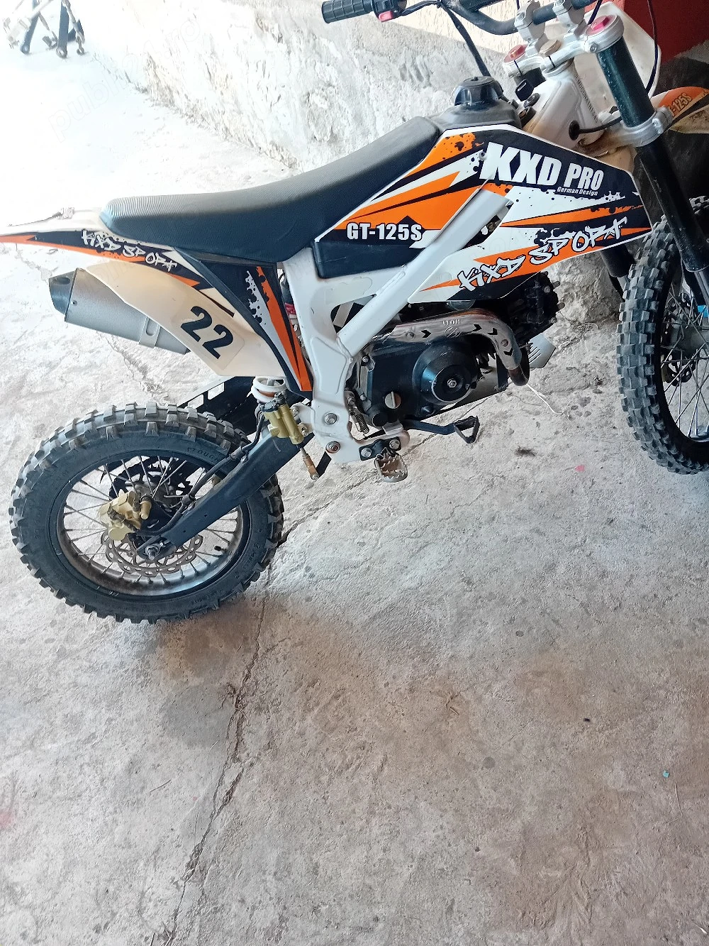 vand cross 125cc automat 