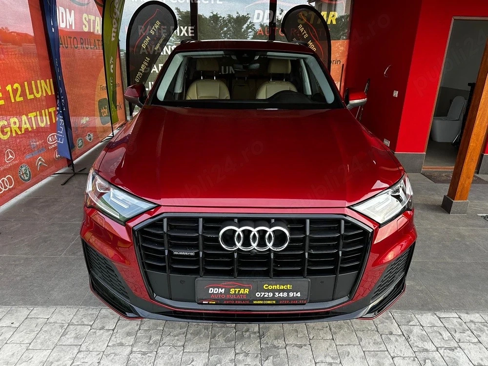 Audi Q7 SLine 3.0 Tdi Mild Hibryd   Posibilitate Leasing sau Rate    Istoric Porsche-Audi  Tva Ded