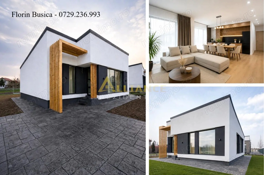Casa individuala parter ~ 4 camere 2 bai ~ teren 355mp