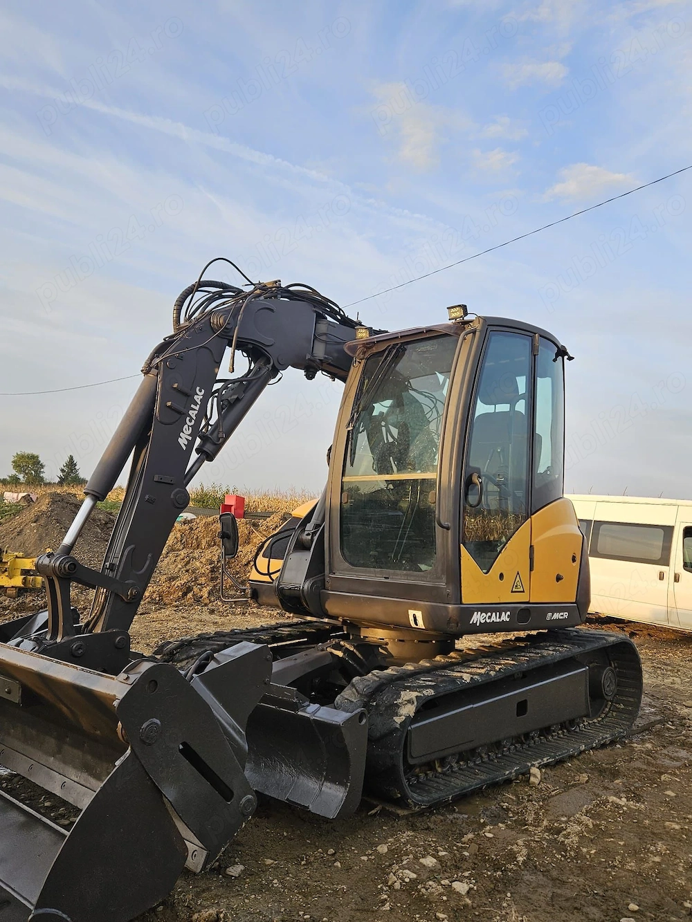 Excavator Mecalac 8MCR Vand Schimb