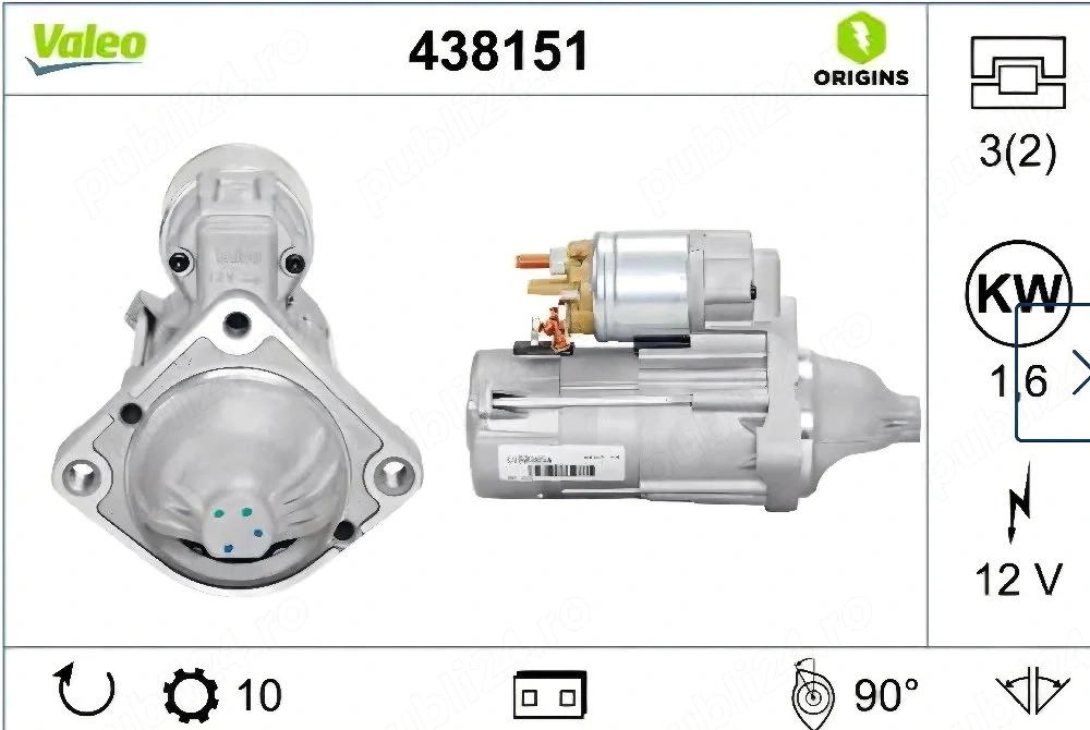 electromotor valeo bmw x3 e83 2.0d 