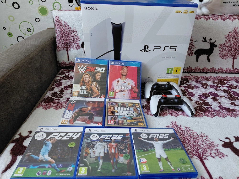 PlayStation 5 1T ,garanție 1 an