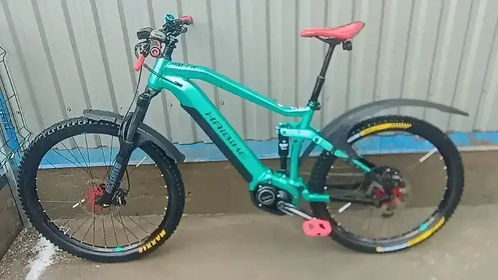 E bike Fullsuspension Haibike Allmnt 1