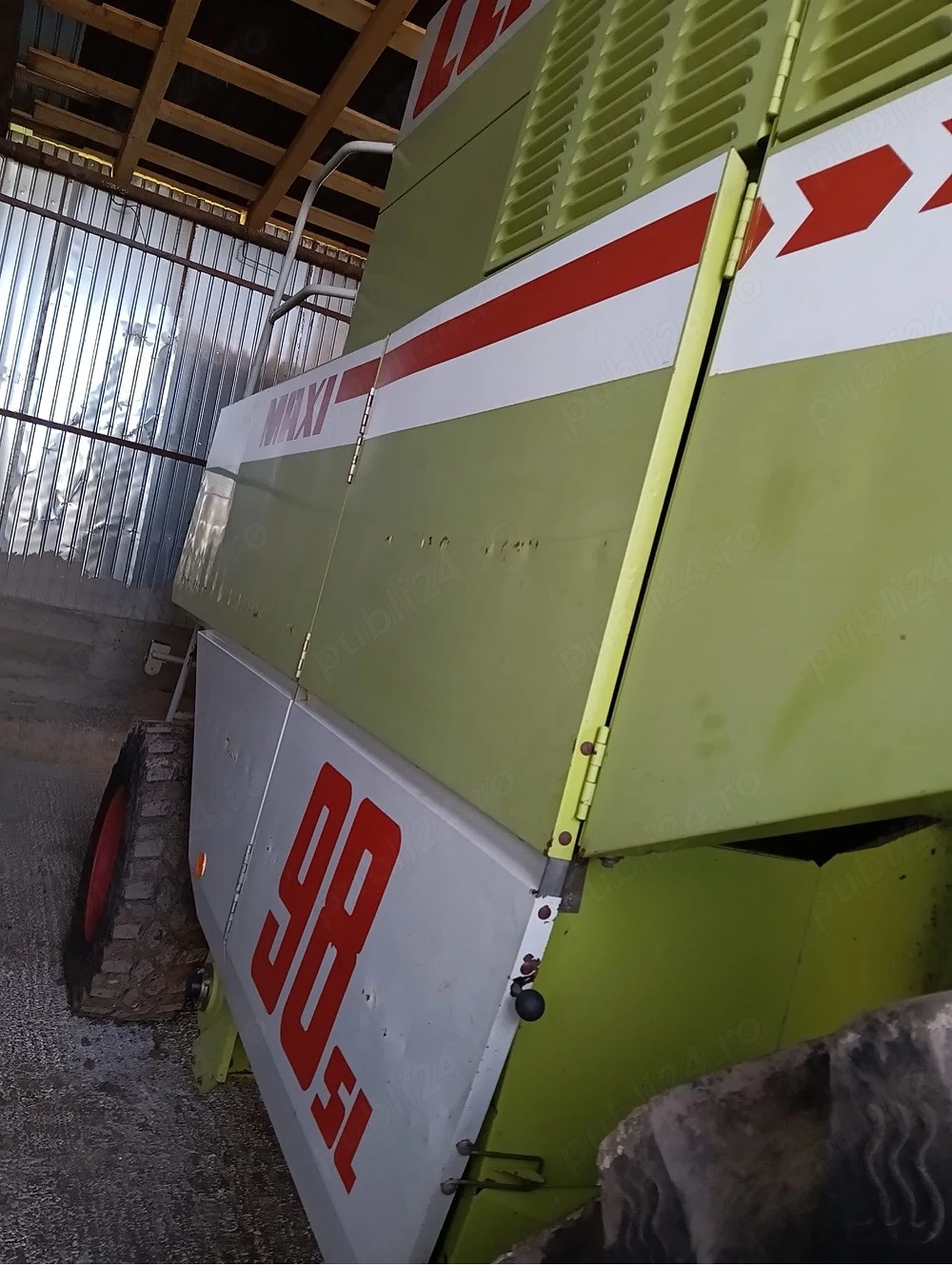 vand combina claas dominator 98sl maxi