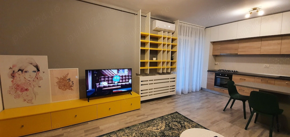 Inchiriez apartament 3 camere Rotar Park 1, bloc nou langa metrou Pacii, contract ANAF.