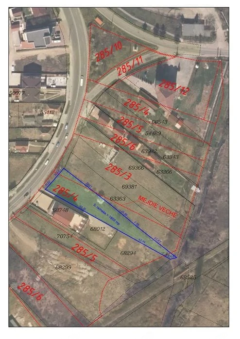 Teren intravilan de vânzare   Sânmartin   intrare Băile Felix   1803 mp   front stradal 25 ml
