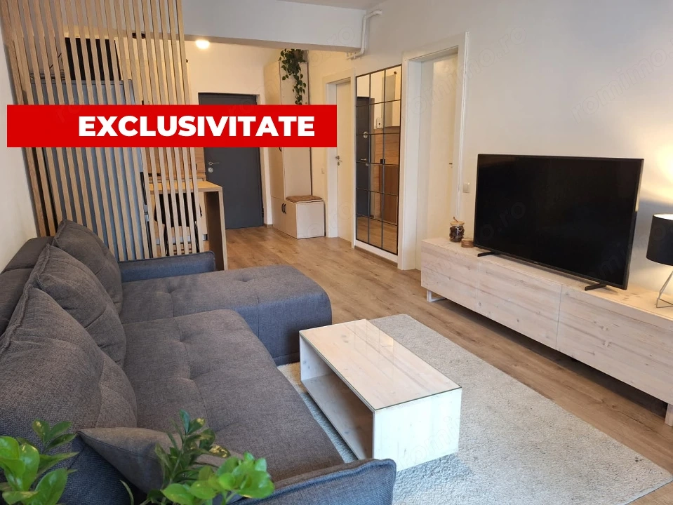 Apartament 2 camere de vânzare finisat premium mobilat și utilat Fabrici 105