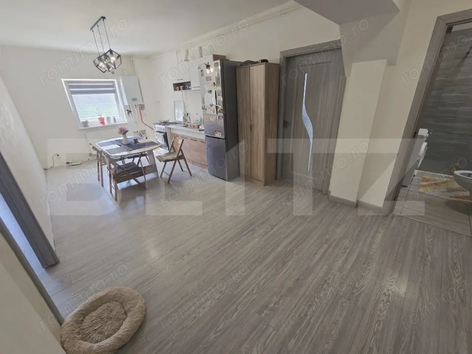 Apartament modern cu 3 camere, 69 mp, parter, balcon, Apahida