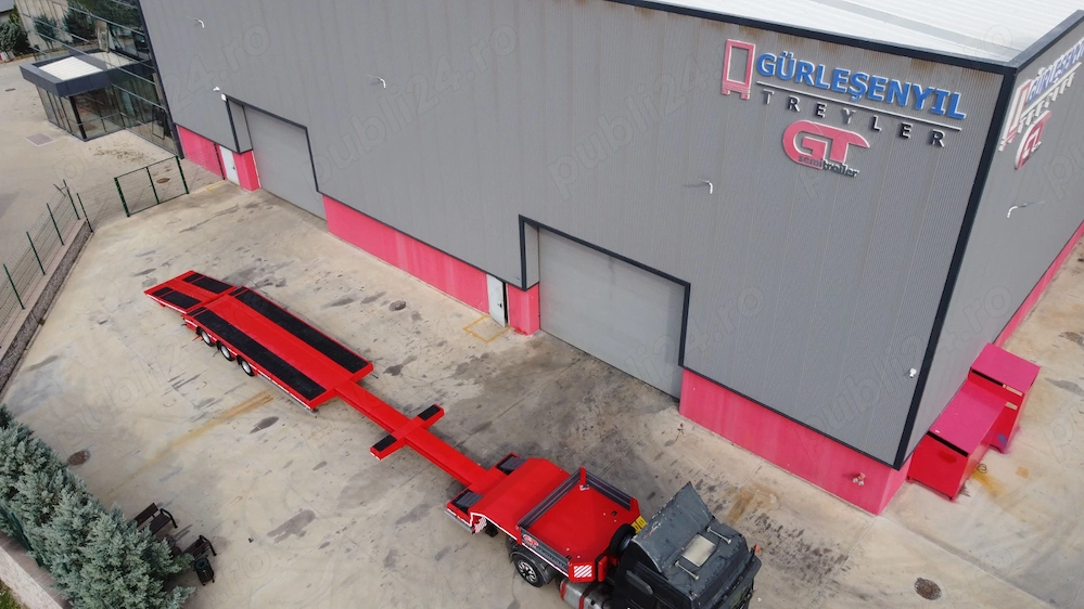 Semiremorca Trailer GT - GURLESENYIL TREYLERGT 3 Axe Extensibil Nou
