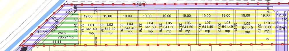 LOT-uri de vanzare 641 mp | Sacalaz