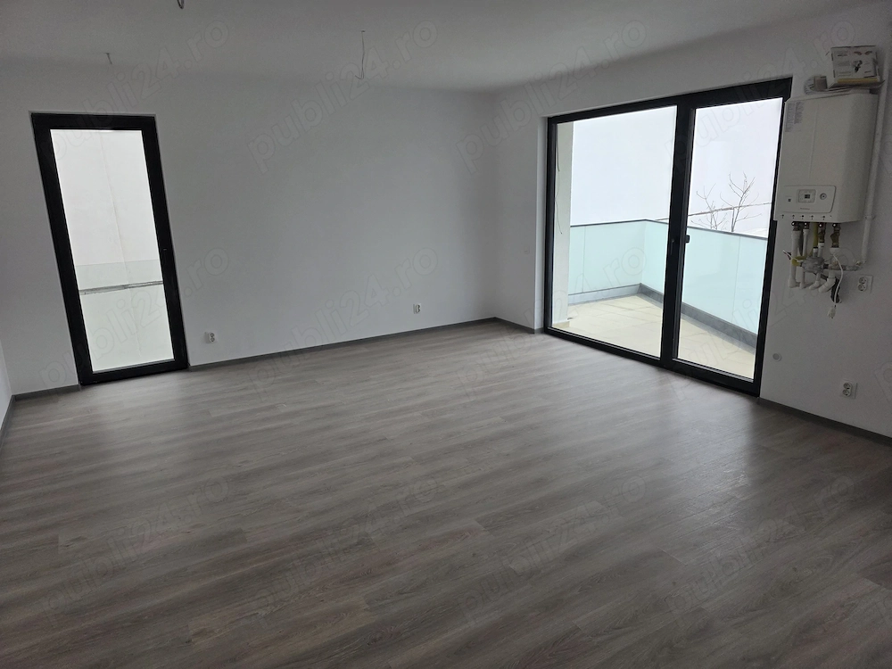 Apartament cu doua camere nemobilat in bloc nou central   Smeurei - parter inalt, posibilitate sediu