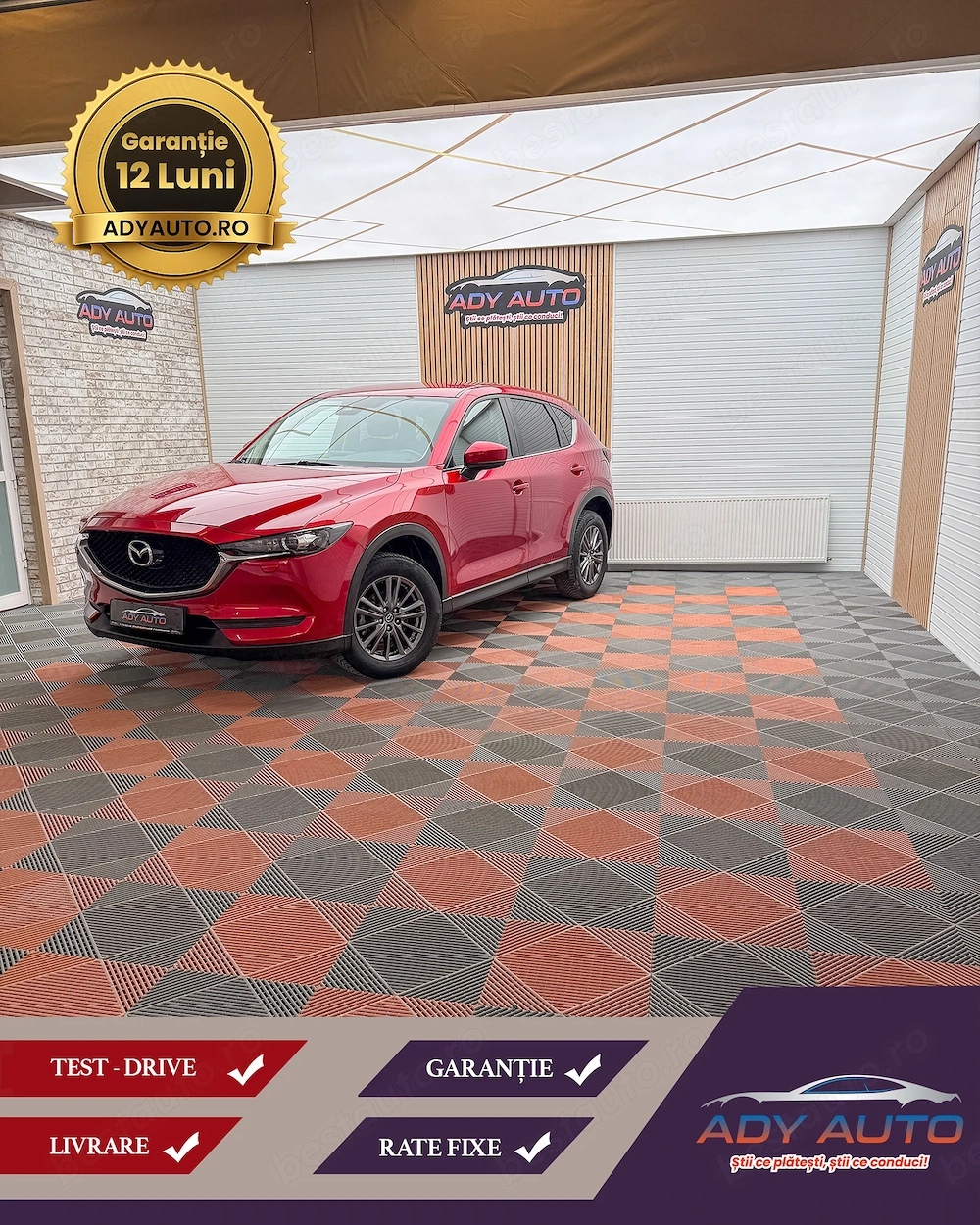 Mazda CX-5 . 2,0 Benzina.  Center-Line 2WD . An 2019 . RAR+ITP. Garantie 12 luni , Buy-back 