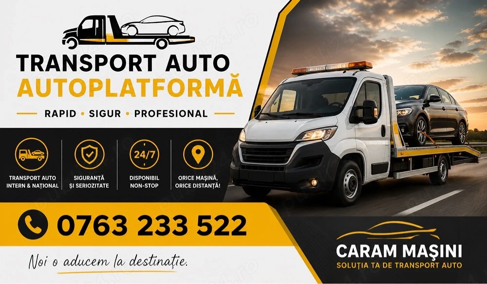 Tractari auto non-stop