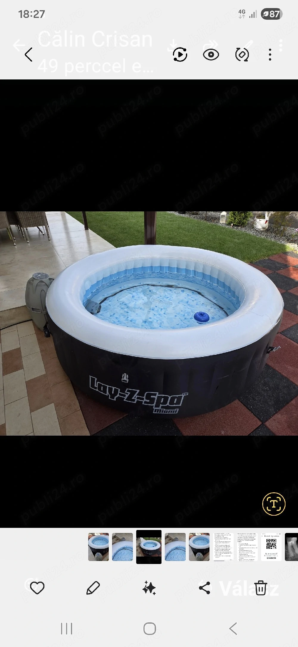 Jacuzzi Lay-Z-Spa 1,80x66 cm
