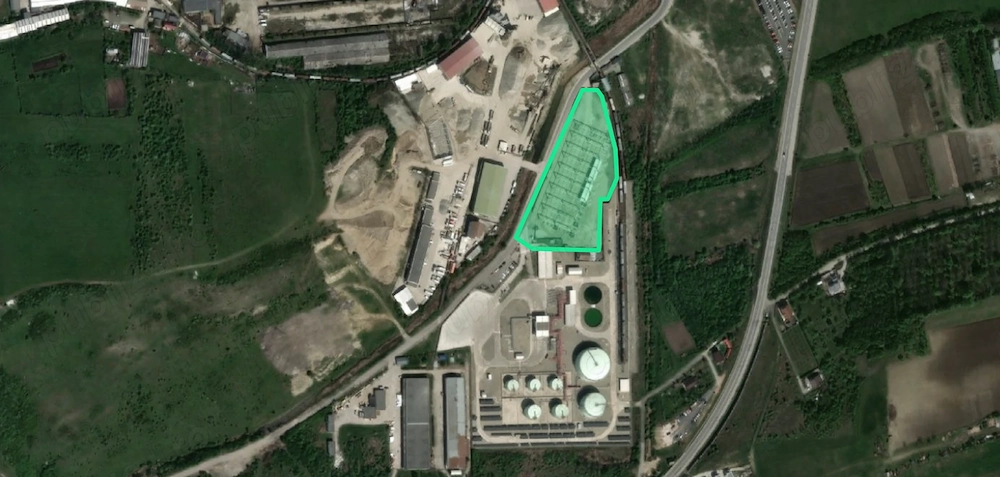 Hală 4200 mp în Apahida | 6 rampe TIR | lângă Aeroport Cluj
