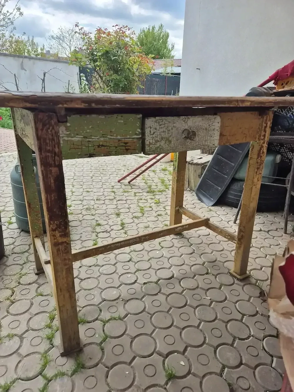 Vand masa Antika de Lemn