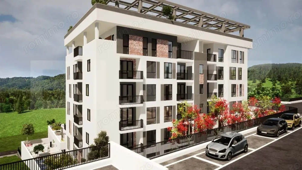 Apartament 2 camere, terasă spectaculoasă 75 mp, CF, Zona Vivo 