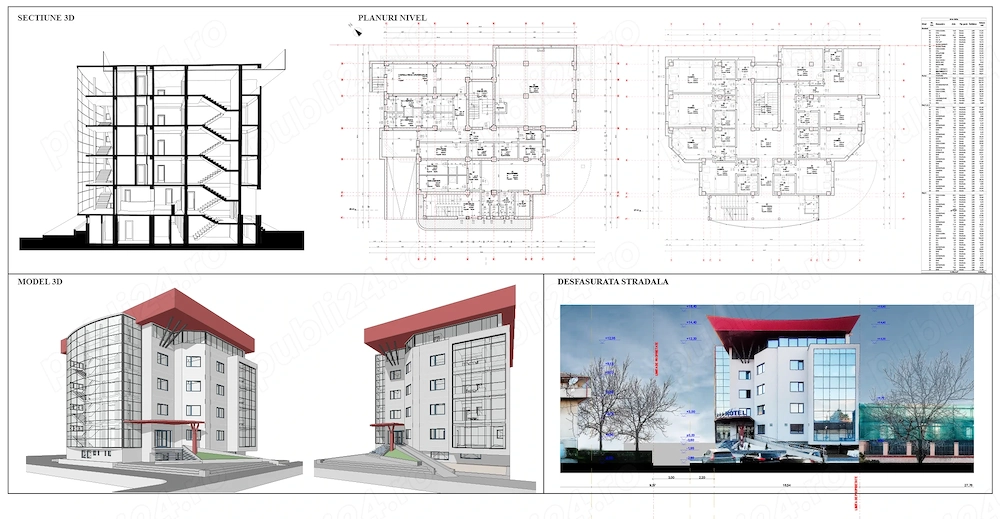 Suport tehnic externalizat   relevee, modelare 3D, tehnoredactare CAD și randări