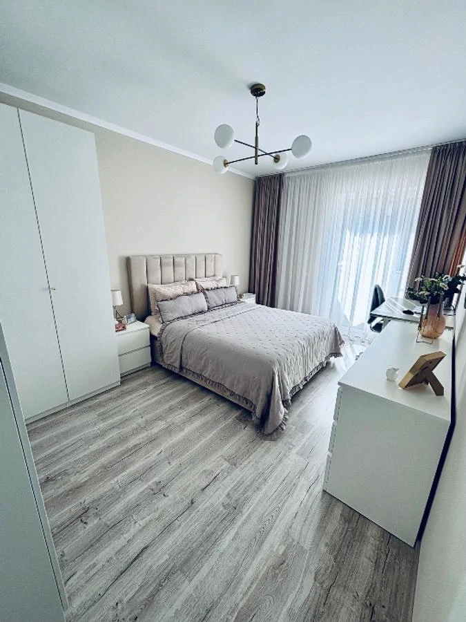 Apartament cu 2 camere mobilat si utilat  teresa de 16 mp Giroc