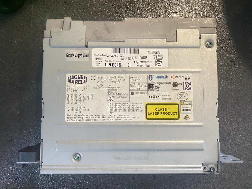 Navigatie BMW F10 si display (CI 9399436 si CID65 F10)