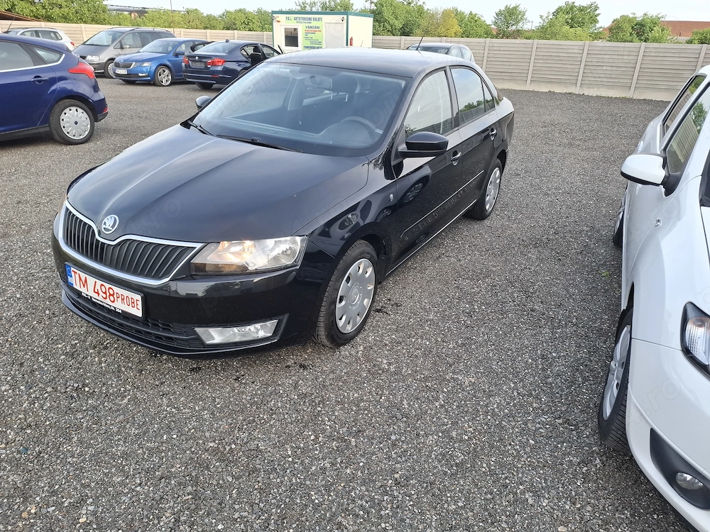 Skoda Rapid 1.6TDI an 2013, Posibil vanzarea in RATE