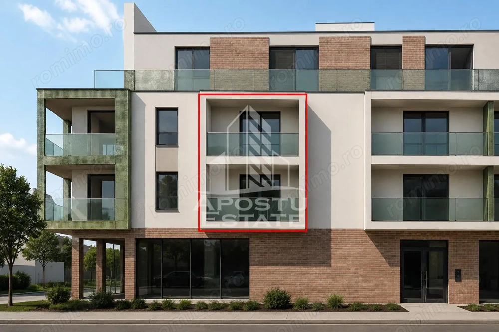 DE VANZARE apartament lux 2 camere bloc nou zona Brâncoveanu Timisoara