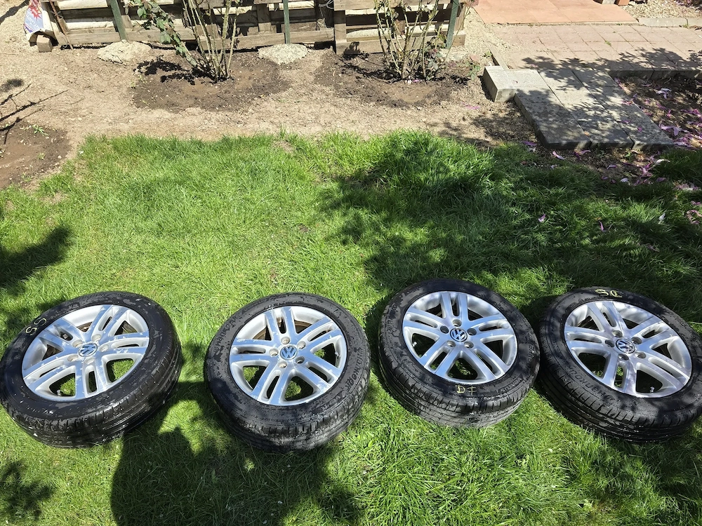 Jante originale Volkswagen cu cauciucuri de vară 205/55R16