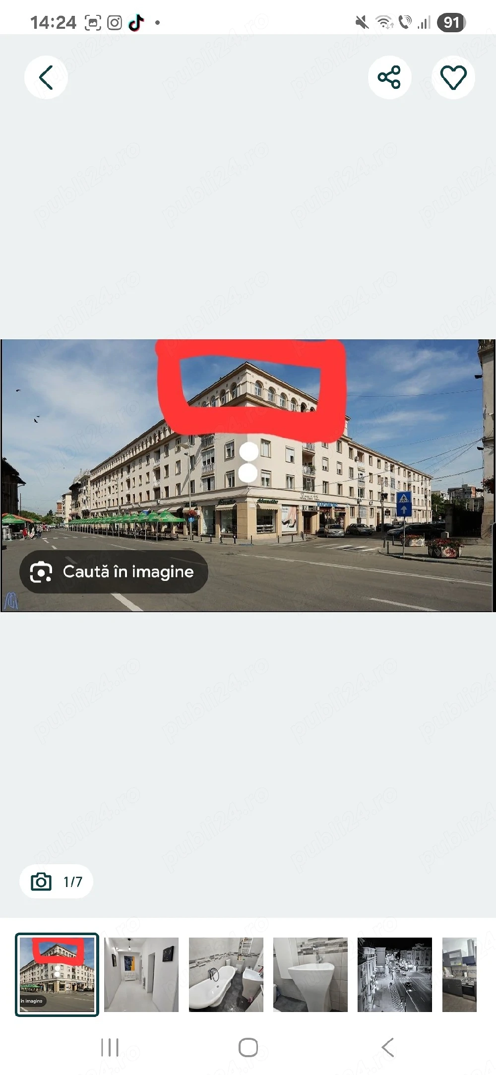 Inchiriez apartament ultracentral pe termen scurt 