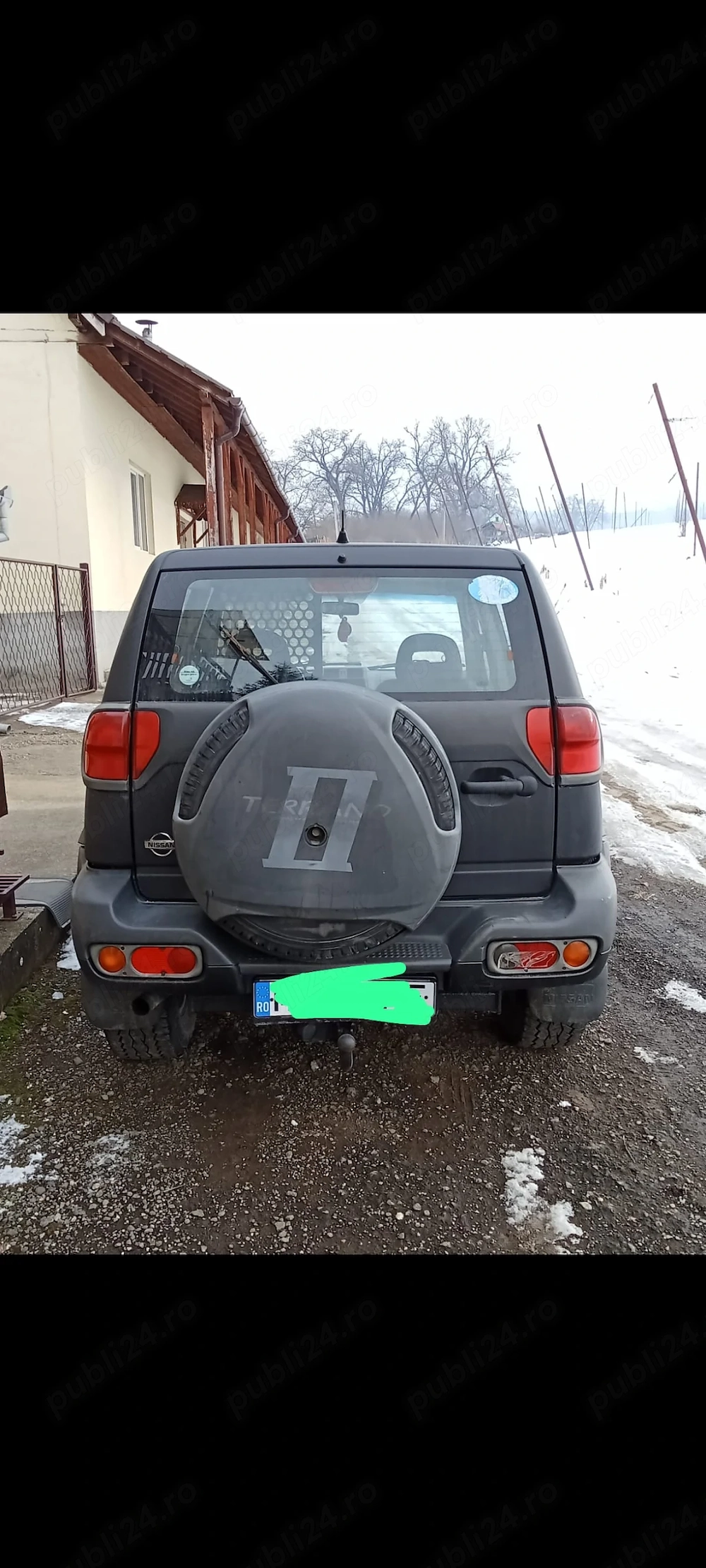 Nissan Terano 2 autoutilitară înmatriculată, 2700 cmc, 125 CP, an fabricație 2000, 155000km