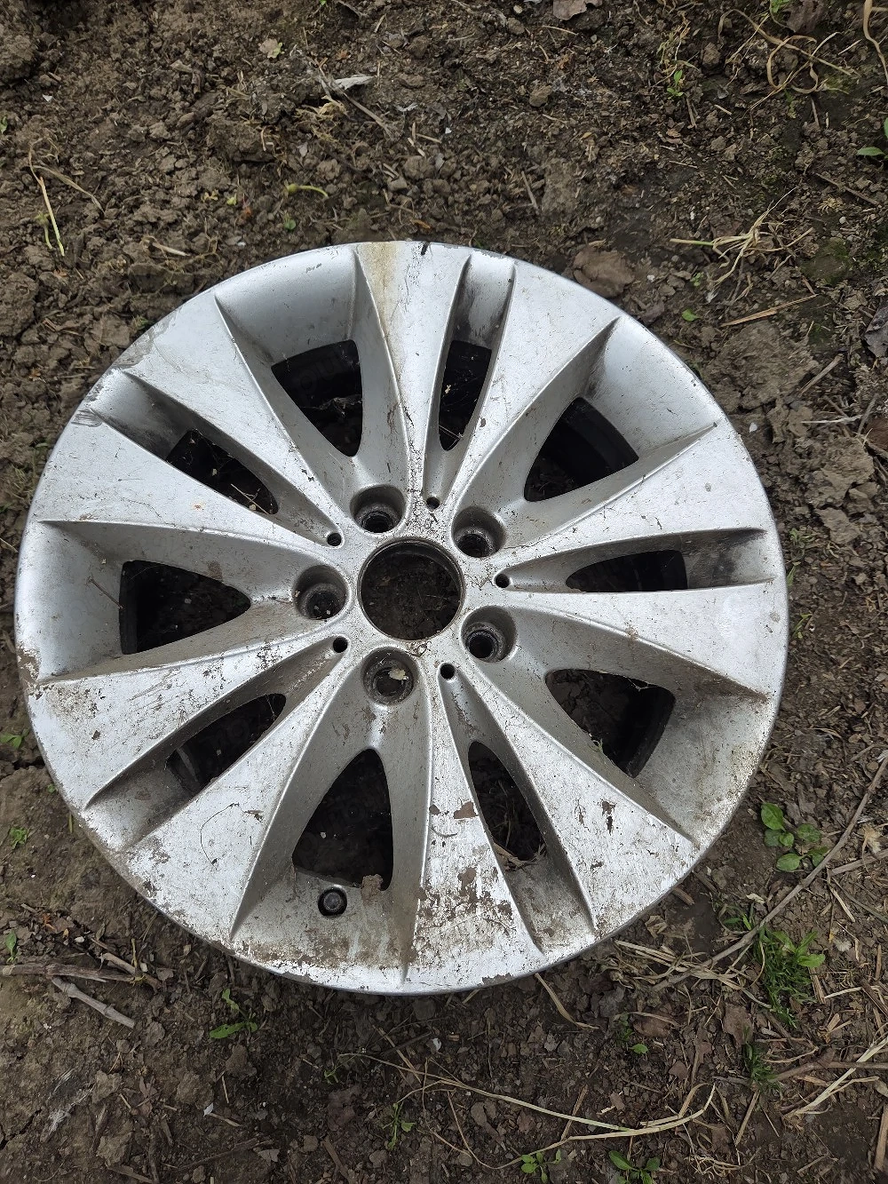 2 Jante aliaj Bmw 17 inch crapate