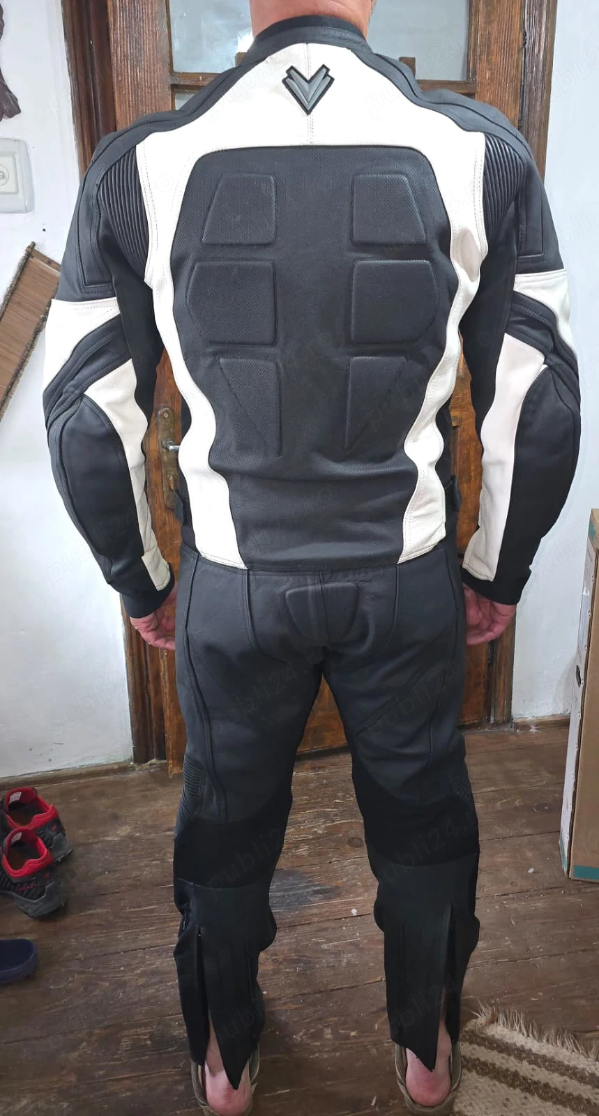 costum moto 2 piese Frank Thomas piele