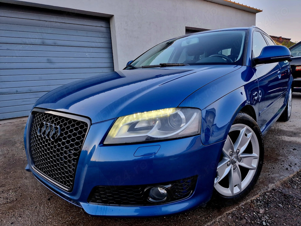 AUDI A3,1.4b 125cai, BI-Xenon,LED,Automat,Suspensie sport,S-tronic
