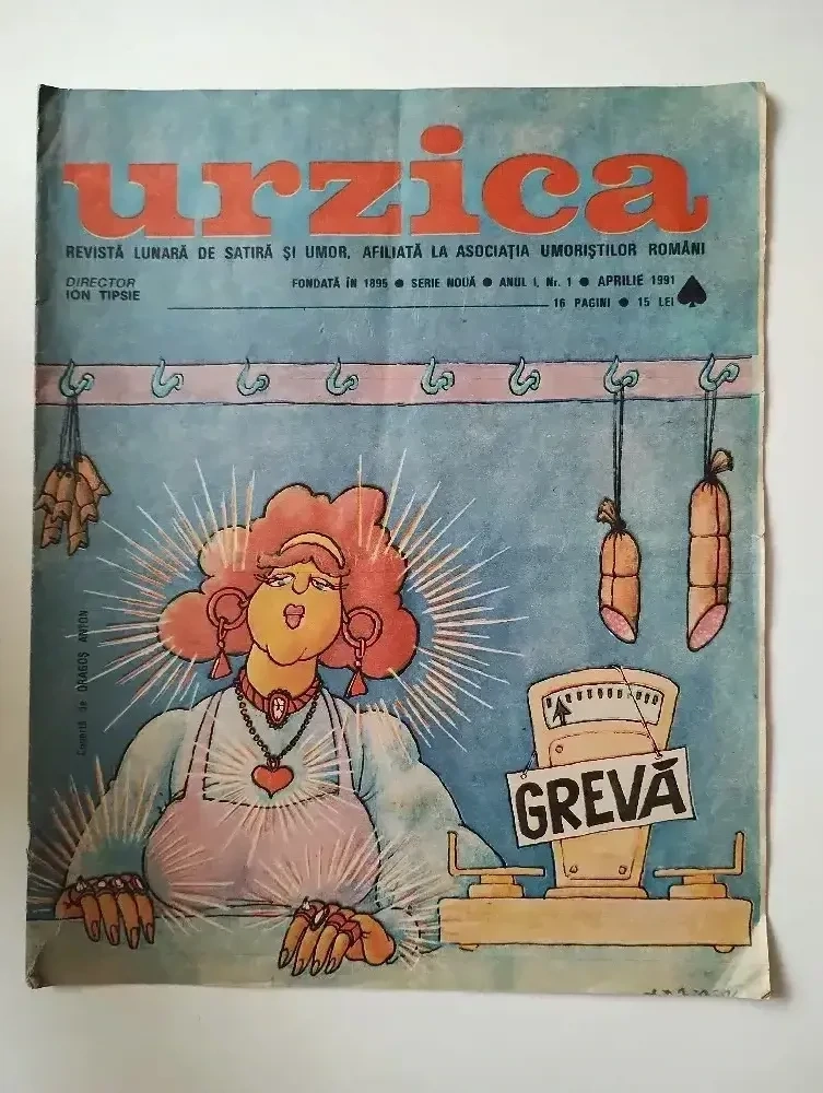 331. Revista de umor, Urzica nr. 1, 1991