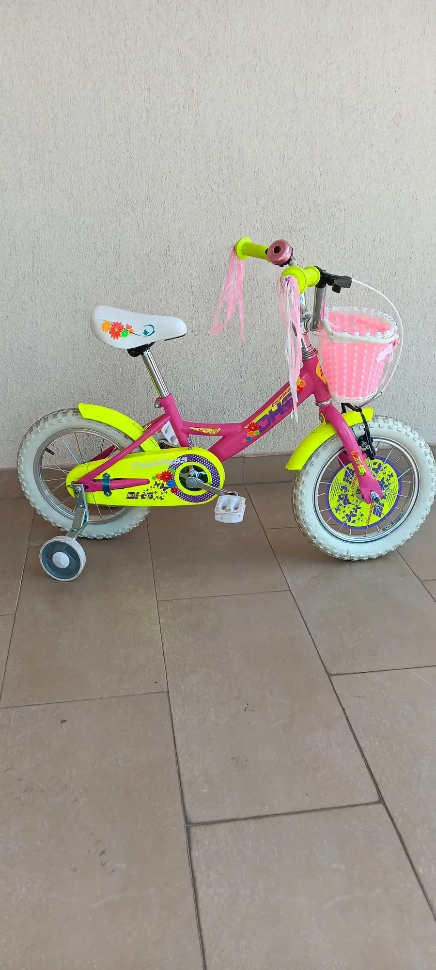 Bicicleta fete 3-6 ani 14 inch