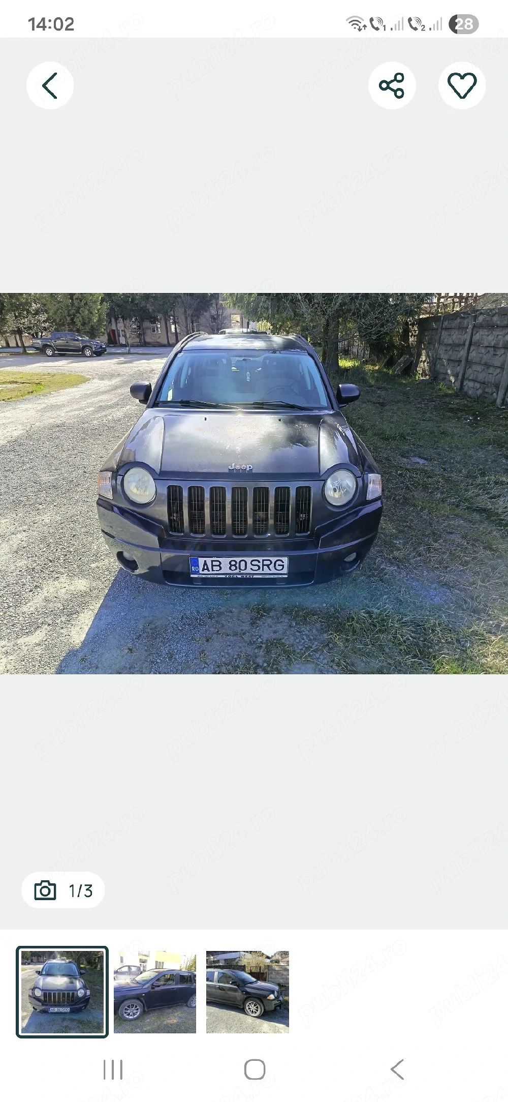 vand jeep compas