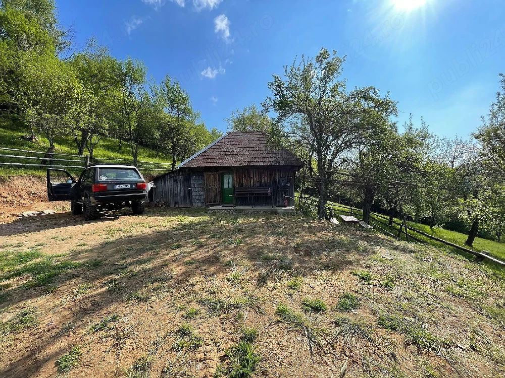 Casă , livada și pădure Bătrâna jud Hunedoara ținutul pădurenilor.