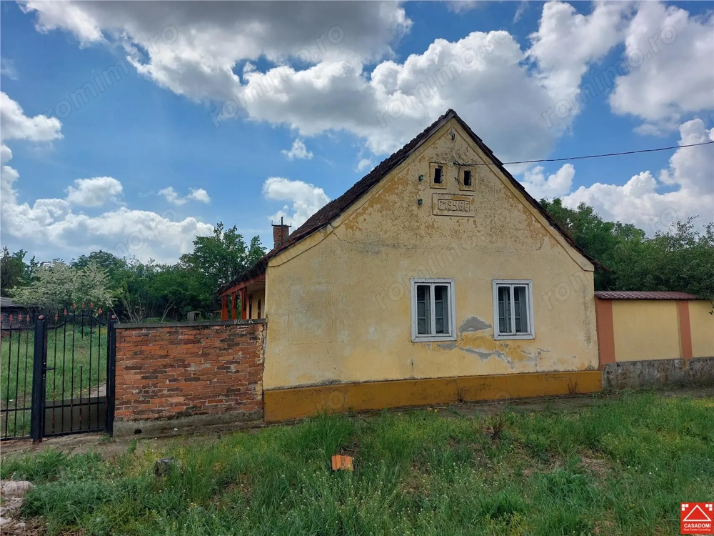 Casa veche cu teren mare in Vinga