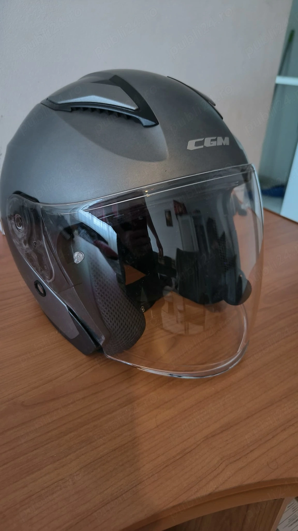  cască open face cgm 136 dna + intercom ejeas