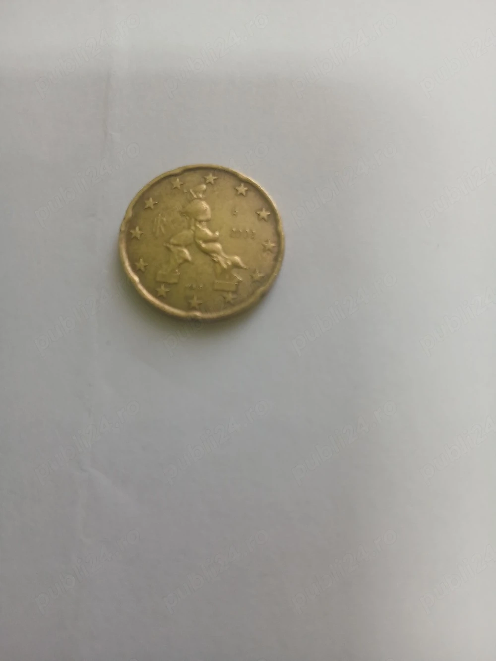 Vand 20 eurocenti defect