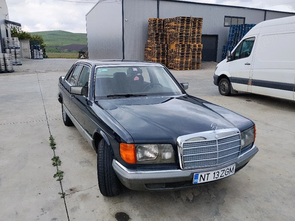 Mercedes Benz SE280 1982 retro mobil 