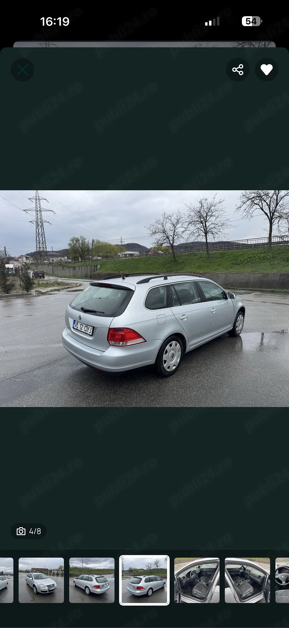 Vw Golf 5 2009 benzina 1.4 -122 cai, pdc clima