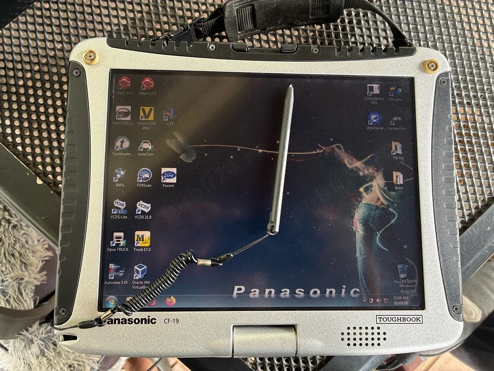Panasonic CF19 diagnoza auto