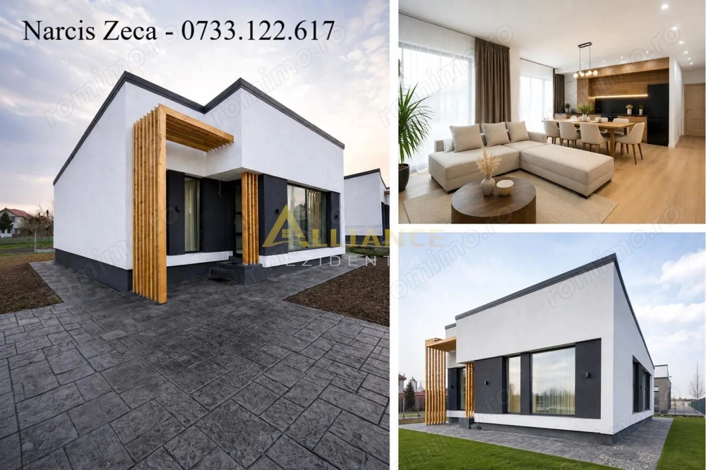 Casa individuala - 4 camere 2 bai - teren 355mp