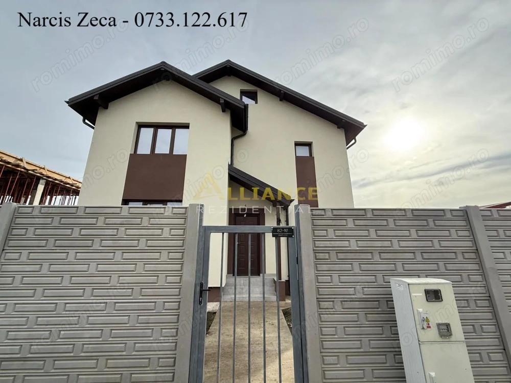 Vila individuala - 4 camere 2 bai - pod - incalzire pardoseala