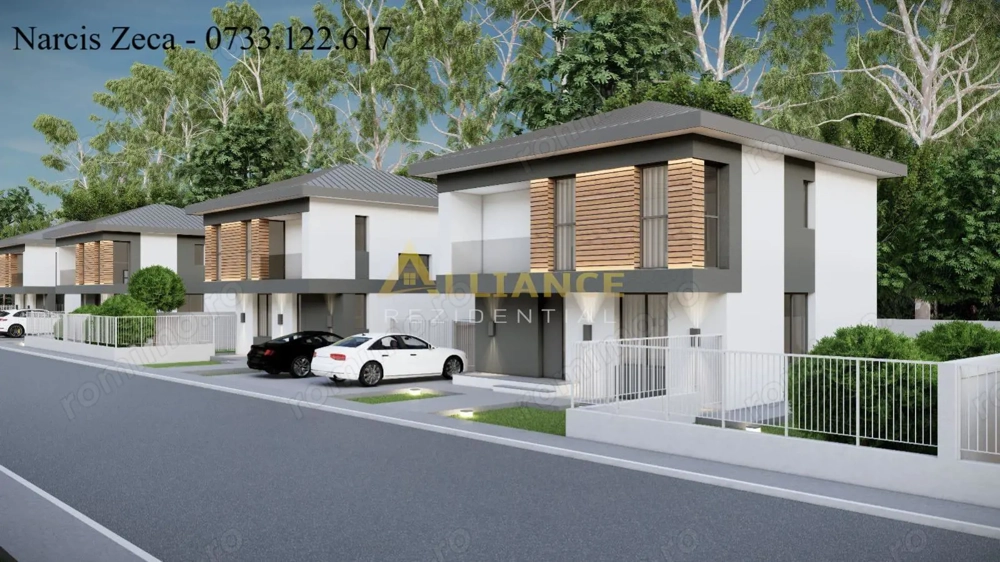 Casa individuala P+1E - 4 camere 2 bai - teren 330mp - 300m de scoala