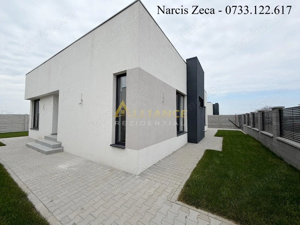 Casa individuala 4 camere - 2 bai - 112mp utili + 470mp teren