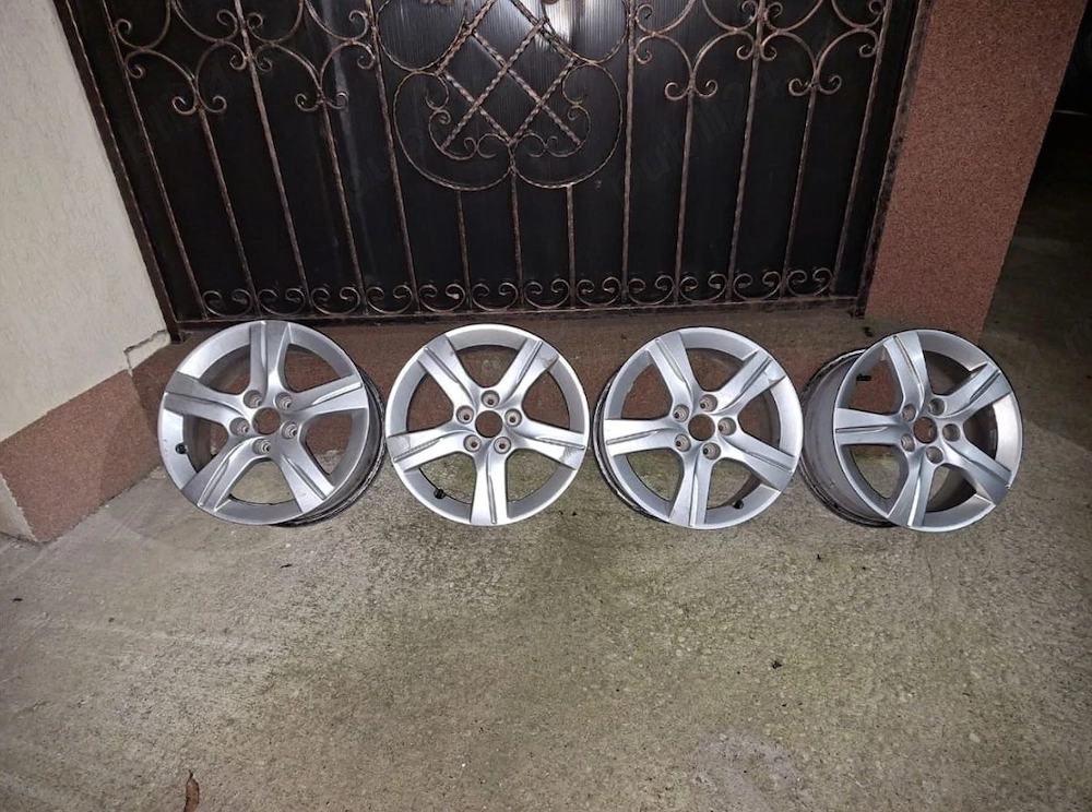 Jante aliaj R16 + 4x senzori pentru Peugeot Citroen DS